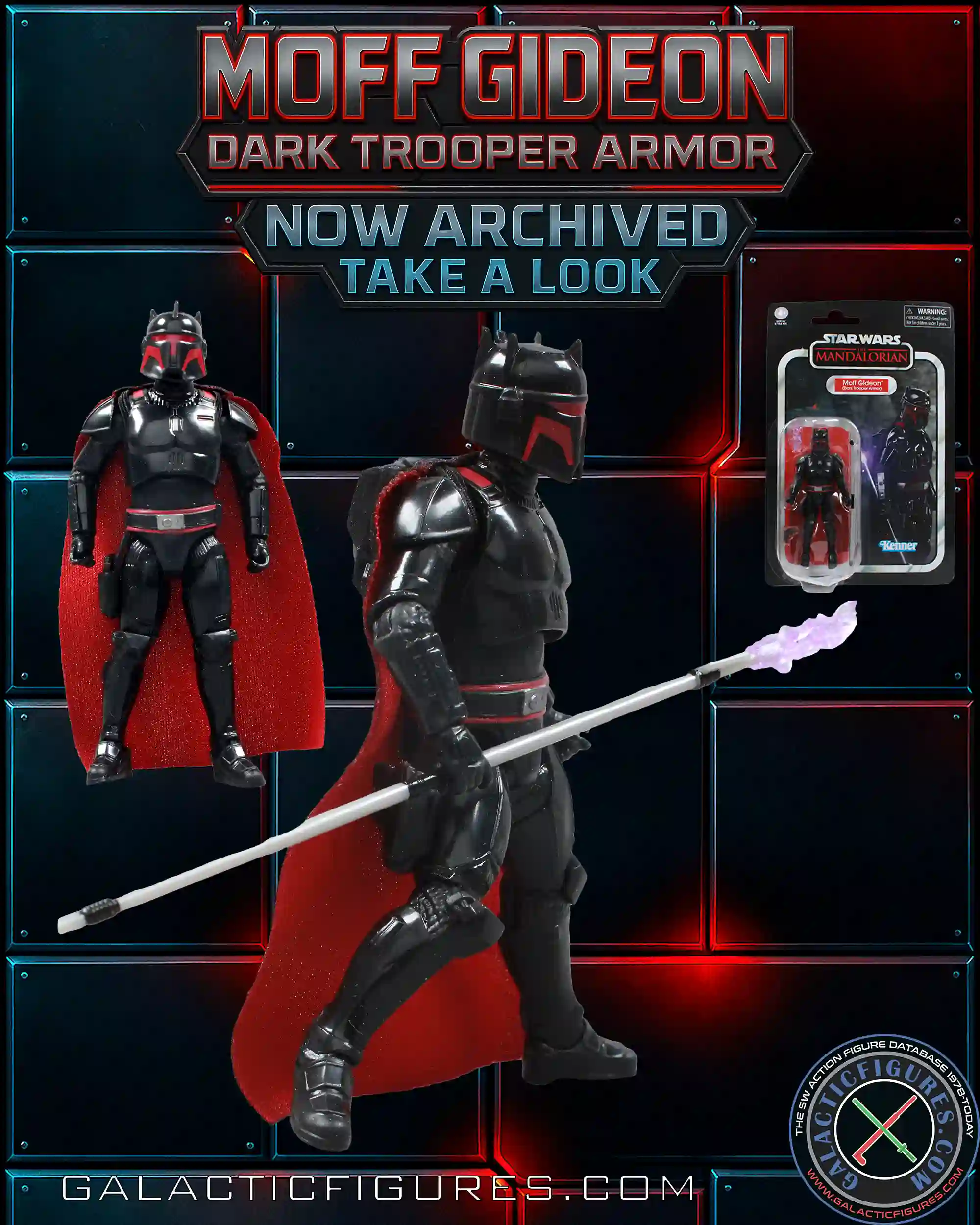 Vintage Collection Moff Gideon In Dark Trooper Armor added