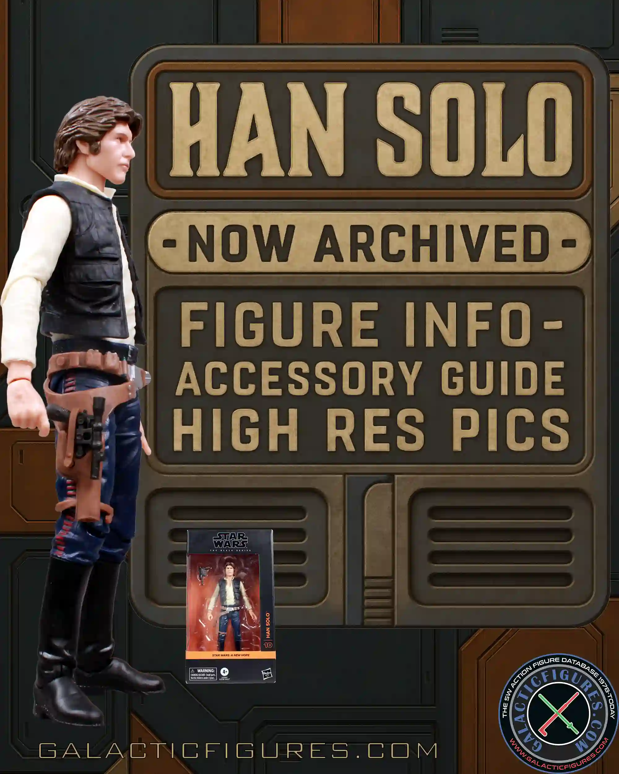 Black Series Han Solo (A New Hope) Archived