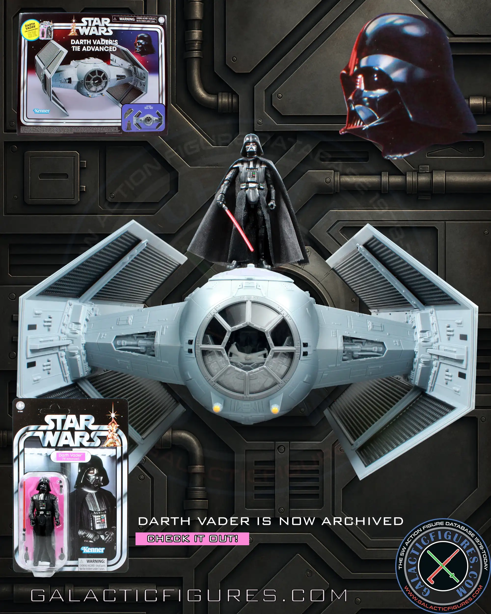 TVC Darth Vader (with Tie Advanced) Has Made It Into The Database