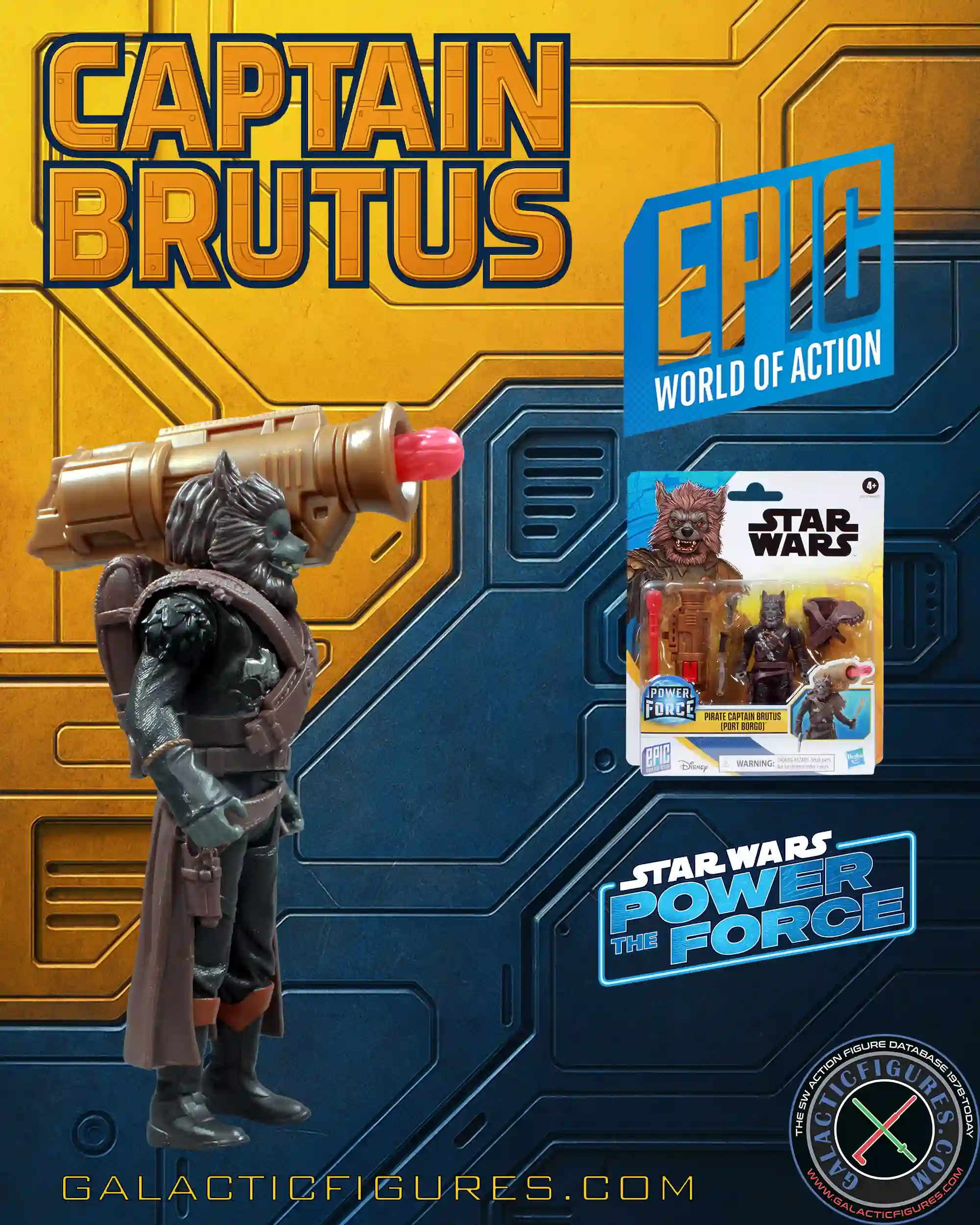 Epic World Of Action Captain Brutus Archived - Take A Look!