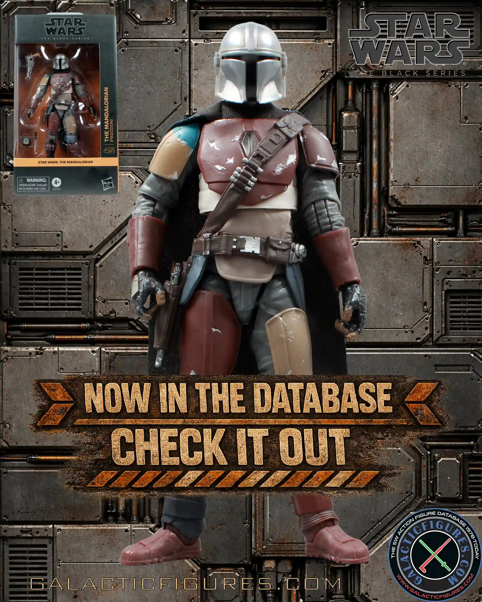 Black Series Din Djarin (Pagadon) Archived