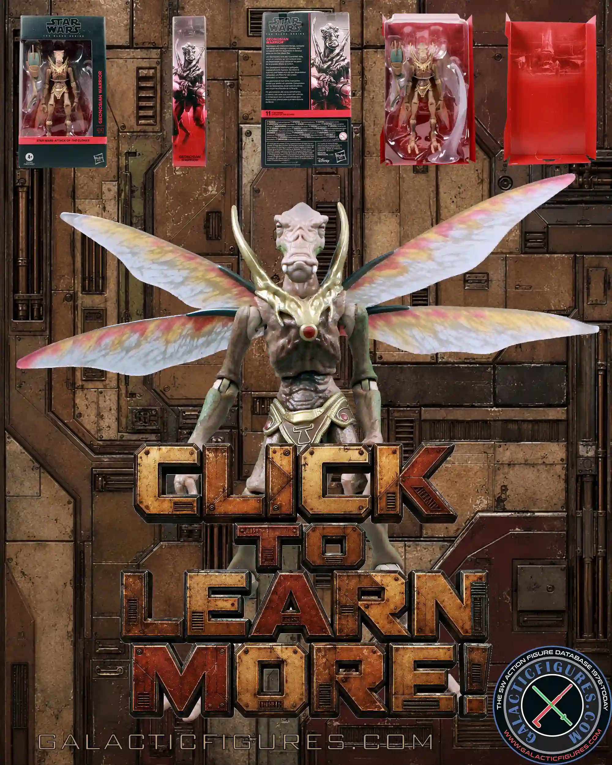 Black Series Geonosian Warrior Added