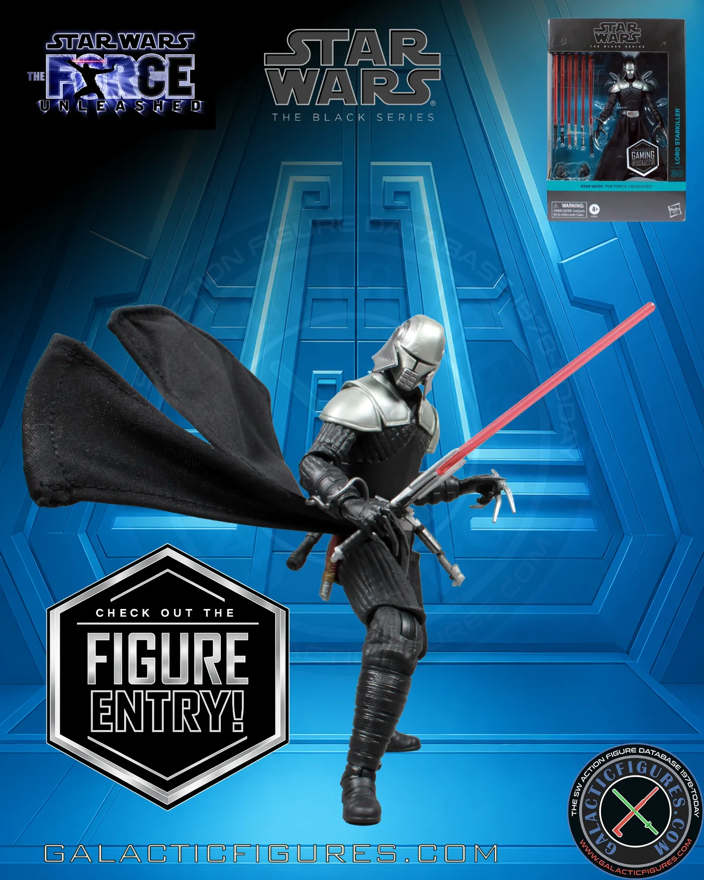 Just Cataloged: Star Wars The Black Series #30 Galen Marek (Lord Starkiller)