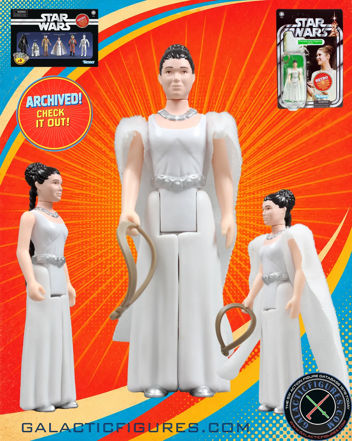 Retro Collection Princess Leia Organa (Yavin) - Archived