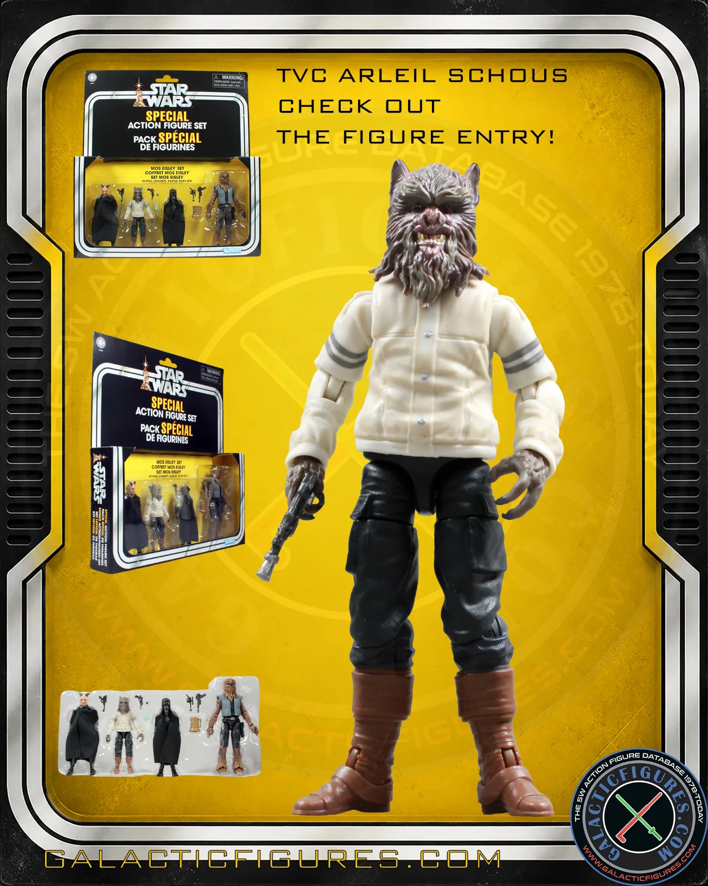 Now Added: Star Wars The Vintage Collection Arleil Schous (Cantina Alien 4-Pack)