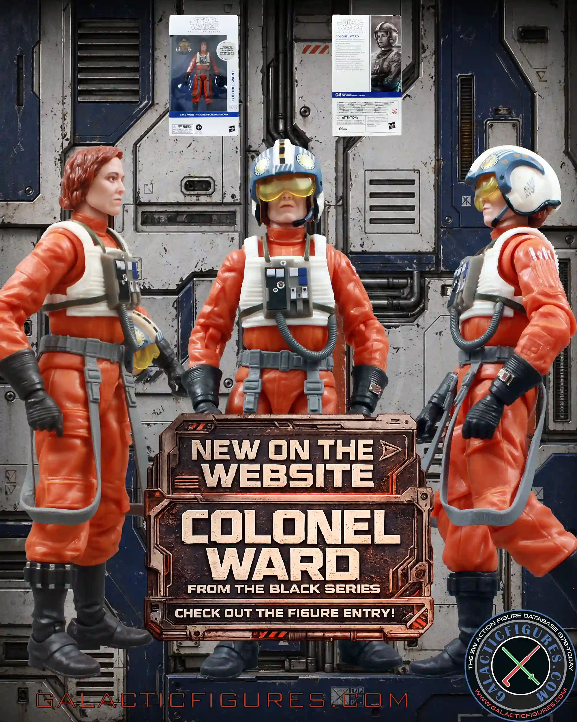 Black Series Colonel Ward (First Edition) Added
