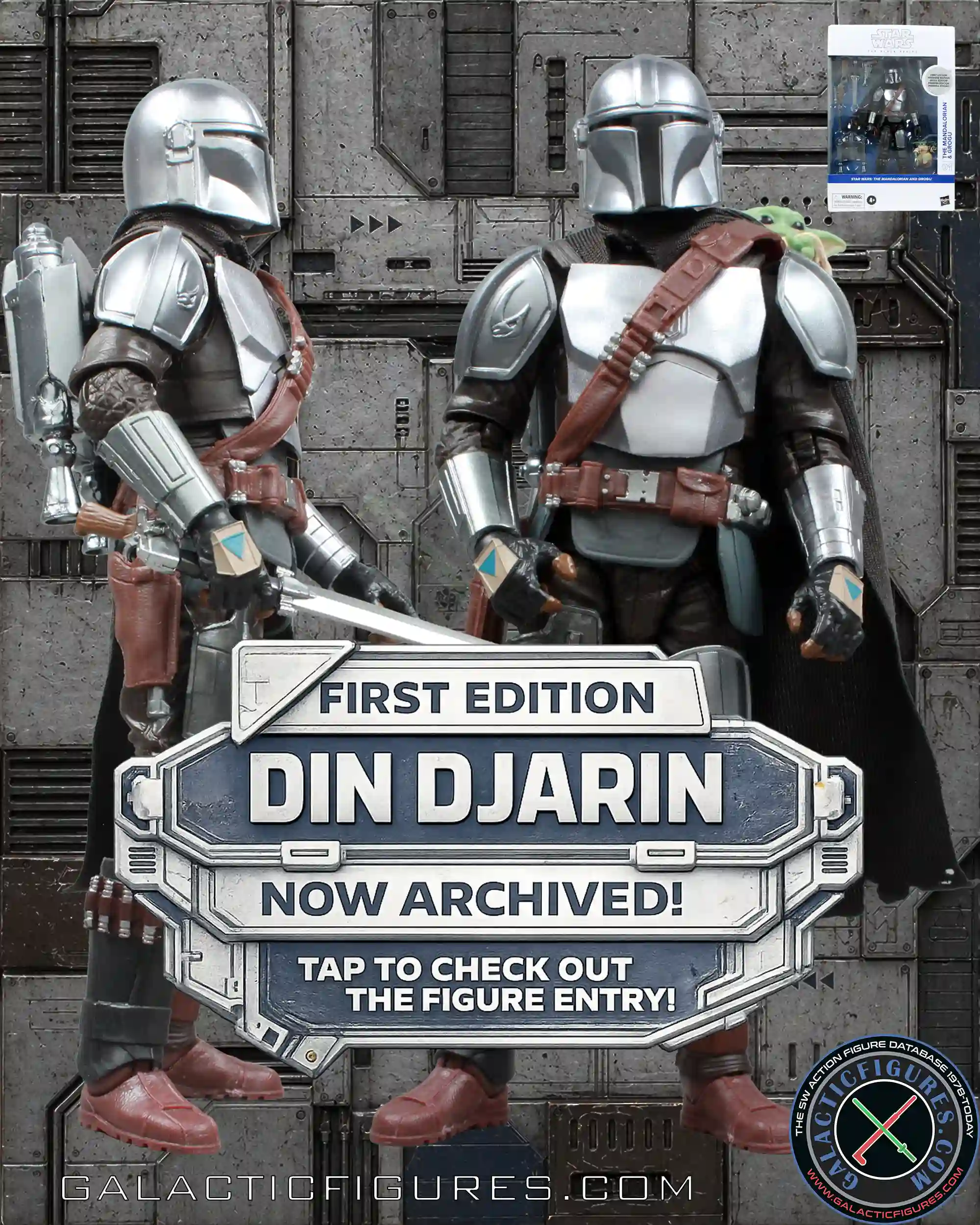 Black Series Din Djarin And Grogu (First Edition 2026) Added
