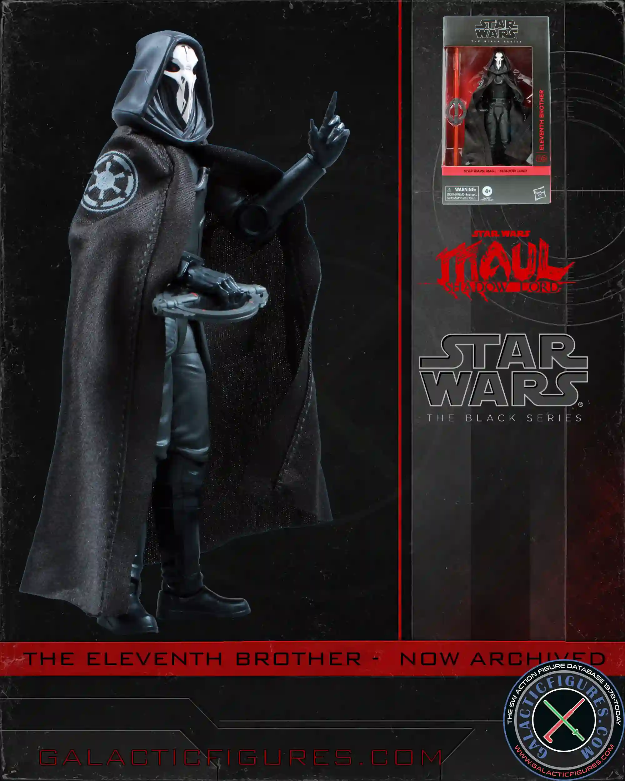 Black Series Eleventh Brother Figure Entry