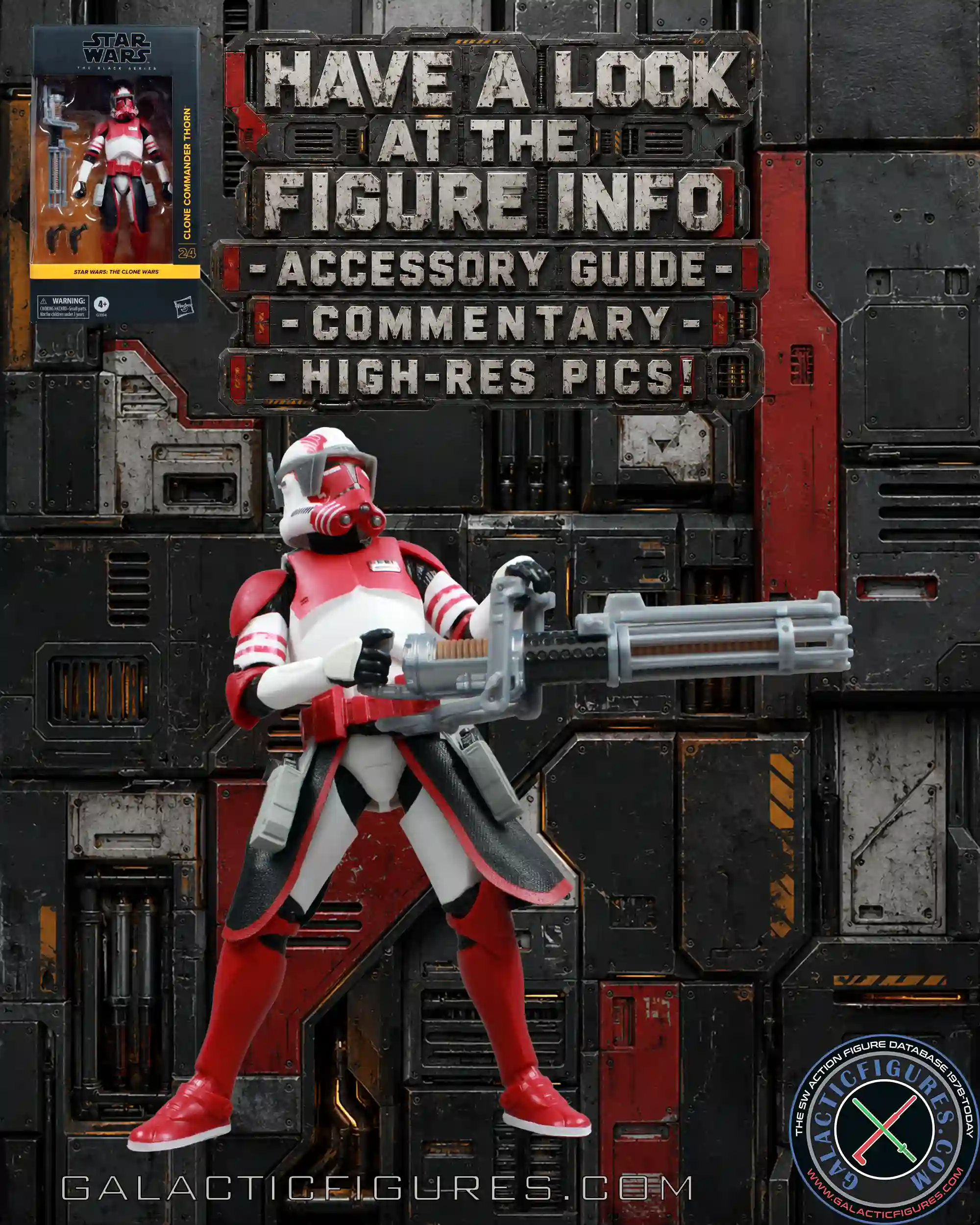 Black Series Clone Commander Thorn Added
