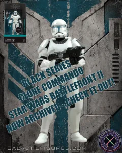 The Wait Is Over! Star Wars The Black Series #31 Clone Commando (Star Wars: Battlefront II) Is Here!