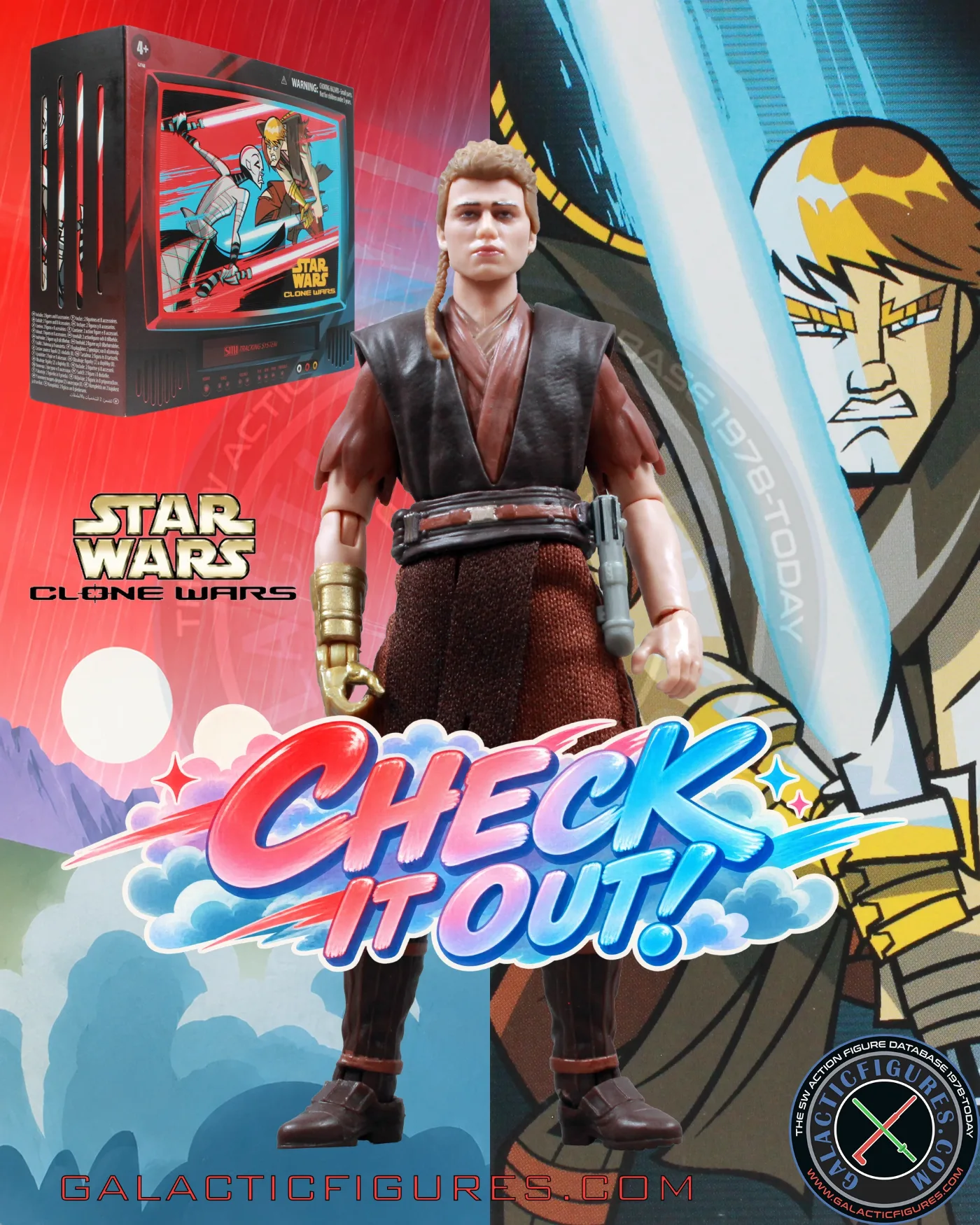 Just Cataloged: Star Wars The Vintage Collection Anakin Skywalker (2-Pack Anakin Skywalker / Asajj Ventress)