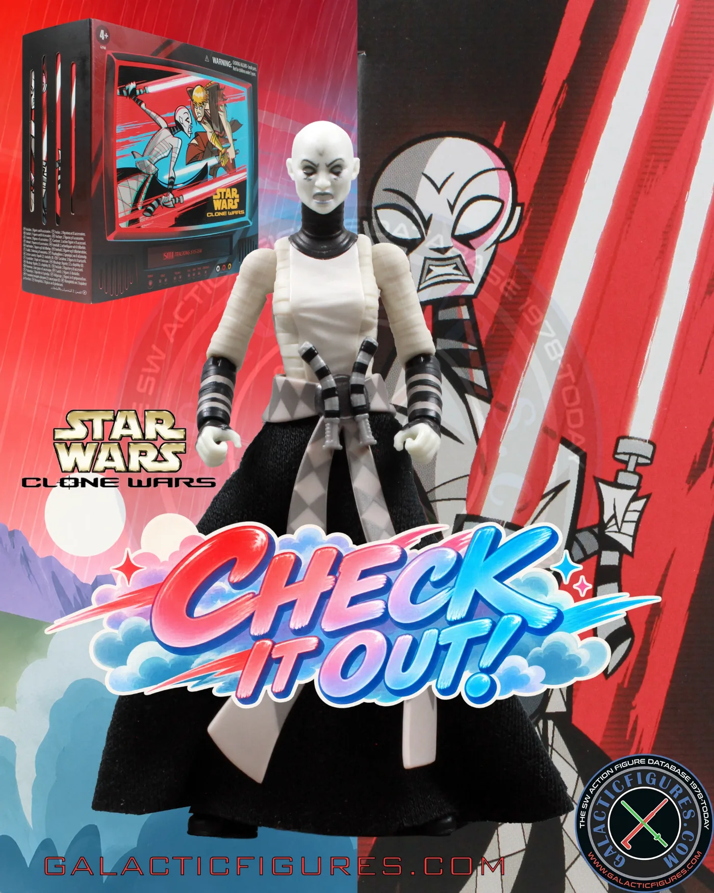 Check Out the Newly Archived Vintage Collection Asajj Ventress!