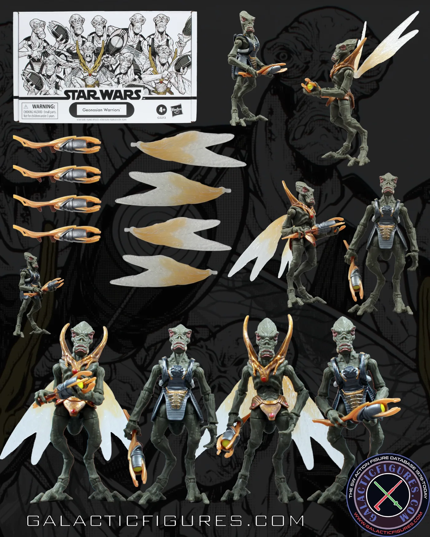 TVC Geonosian Warrior 4-Pack Entry Is Now Available!
