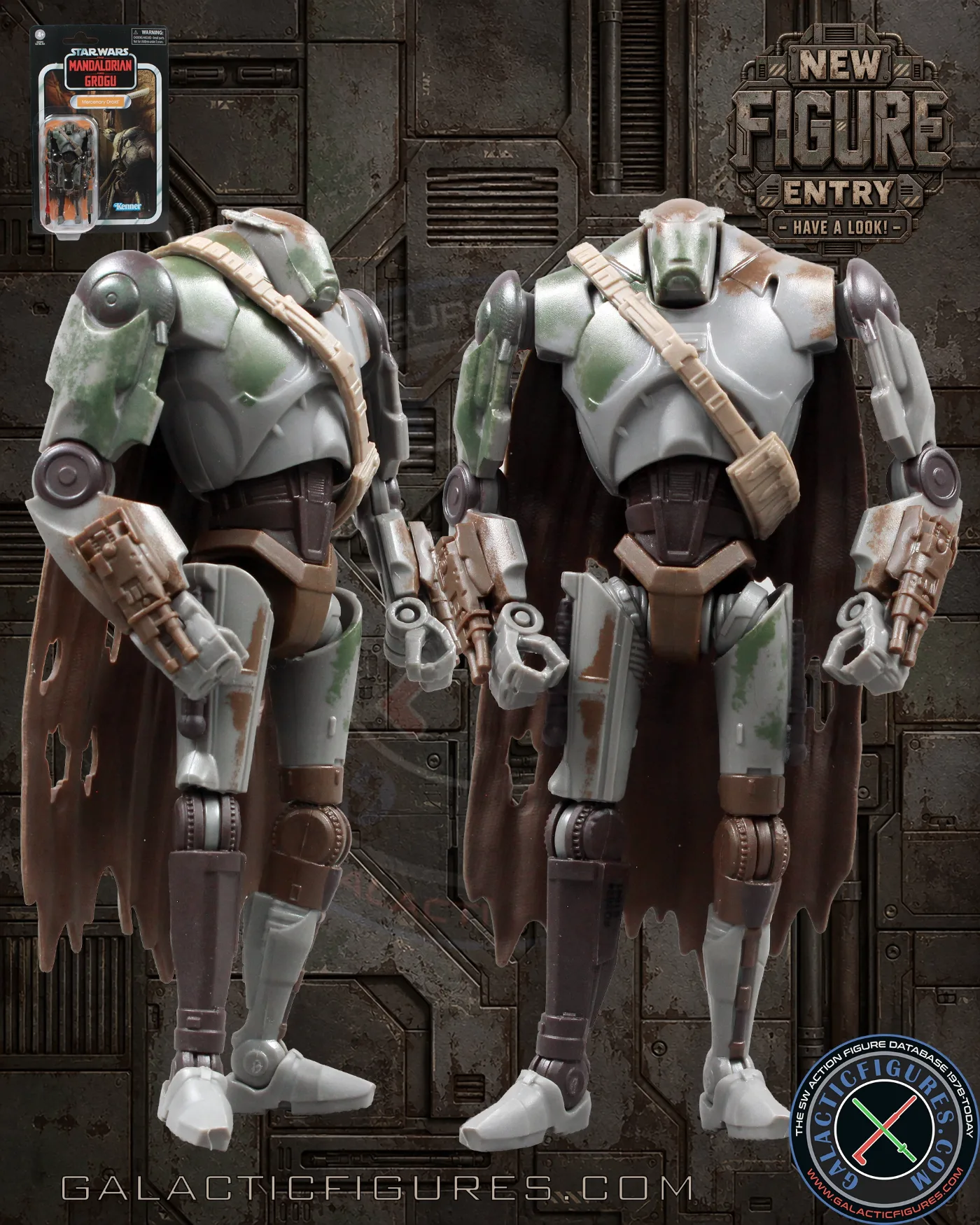 VC407 Mercenary Droid Gets the Full Figure Entry Treatment!
