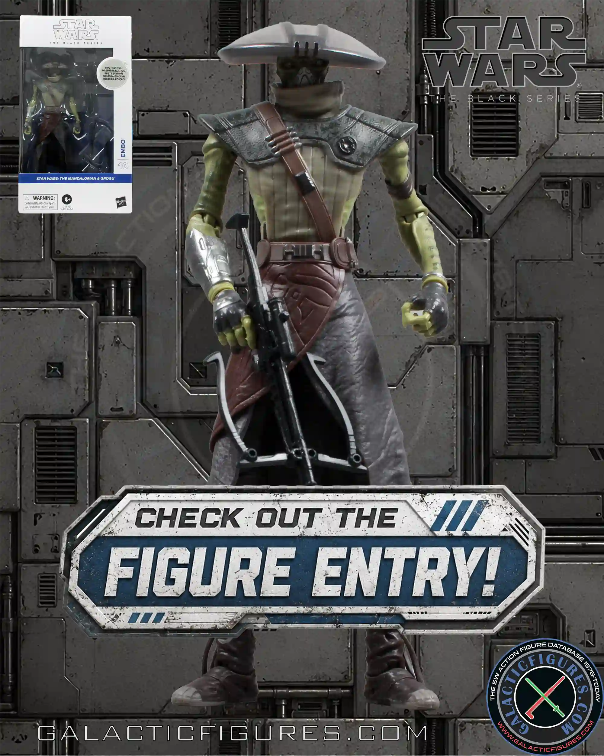 Black Series Embo (First Edition) Figure Entry