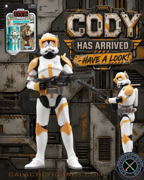 Now Added: VC413 Commander Cody (Anakin Skywalker & Clone Commander Cody 2-pack)
