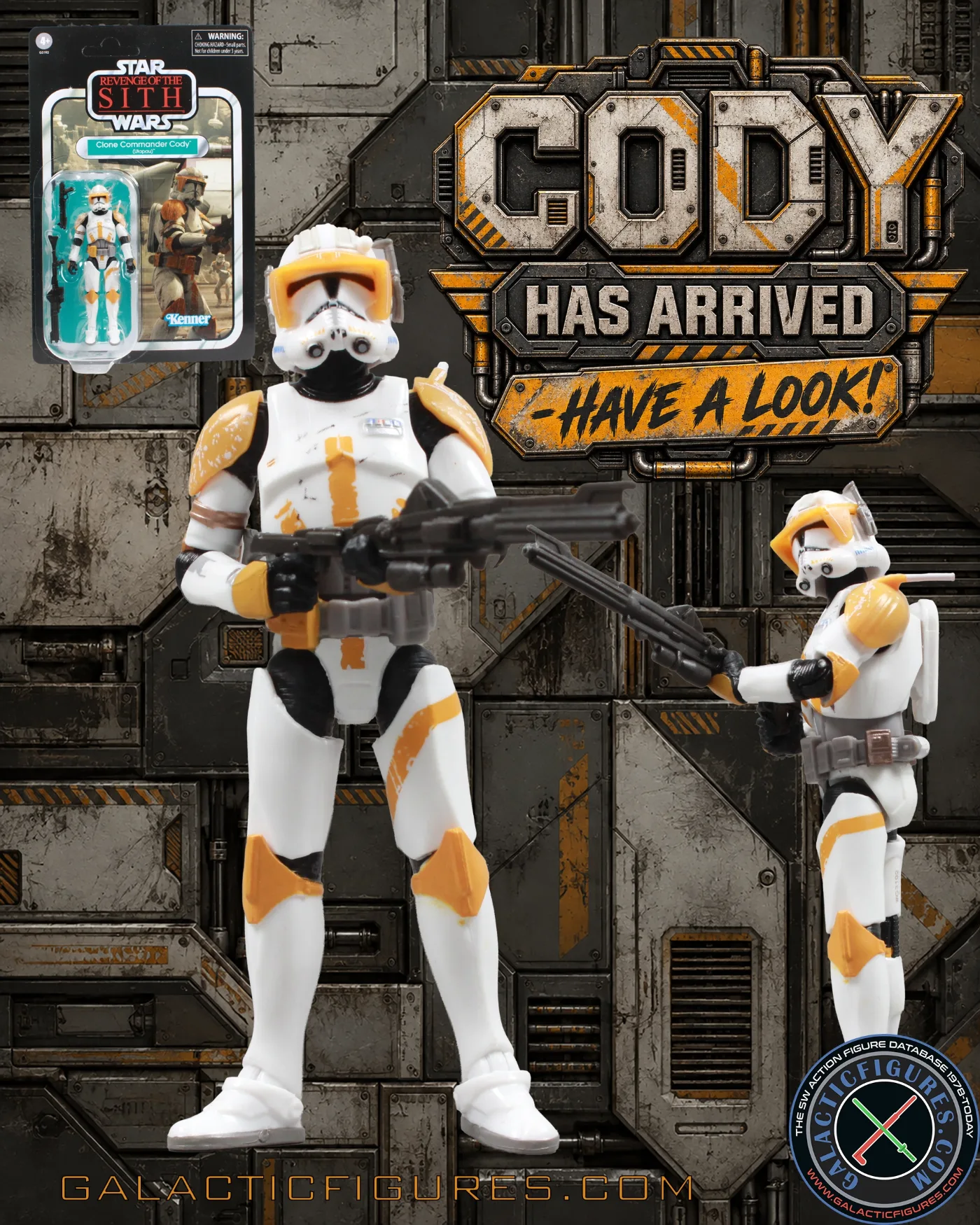 Now Added: VC413 Commander Cody (Anakin Skywalker & Clone Commander Cody 2-pack)