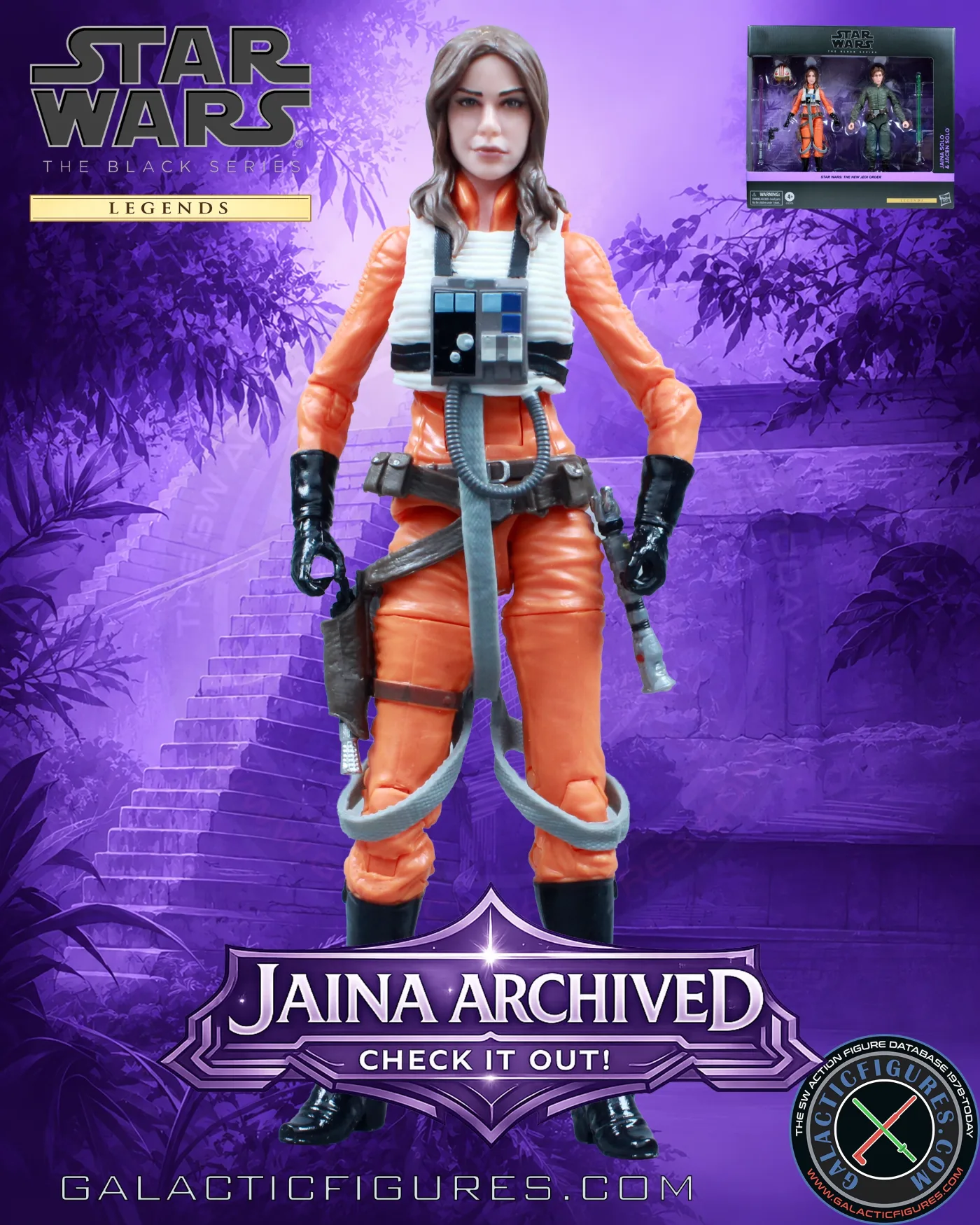 Black Series Jaina Solo Added