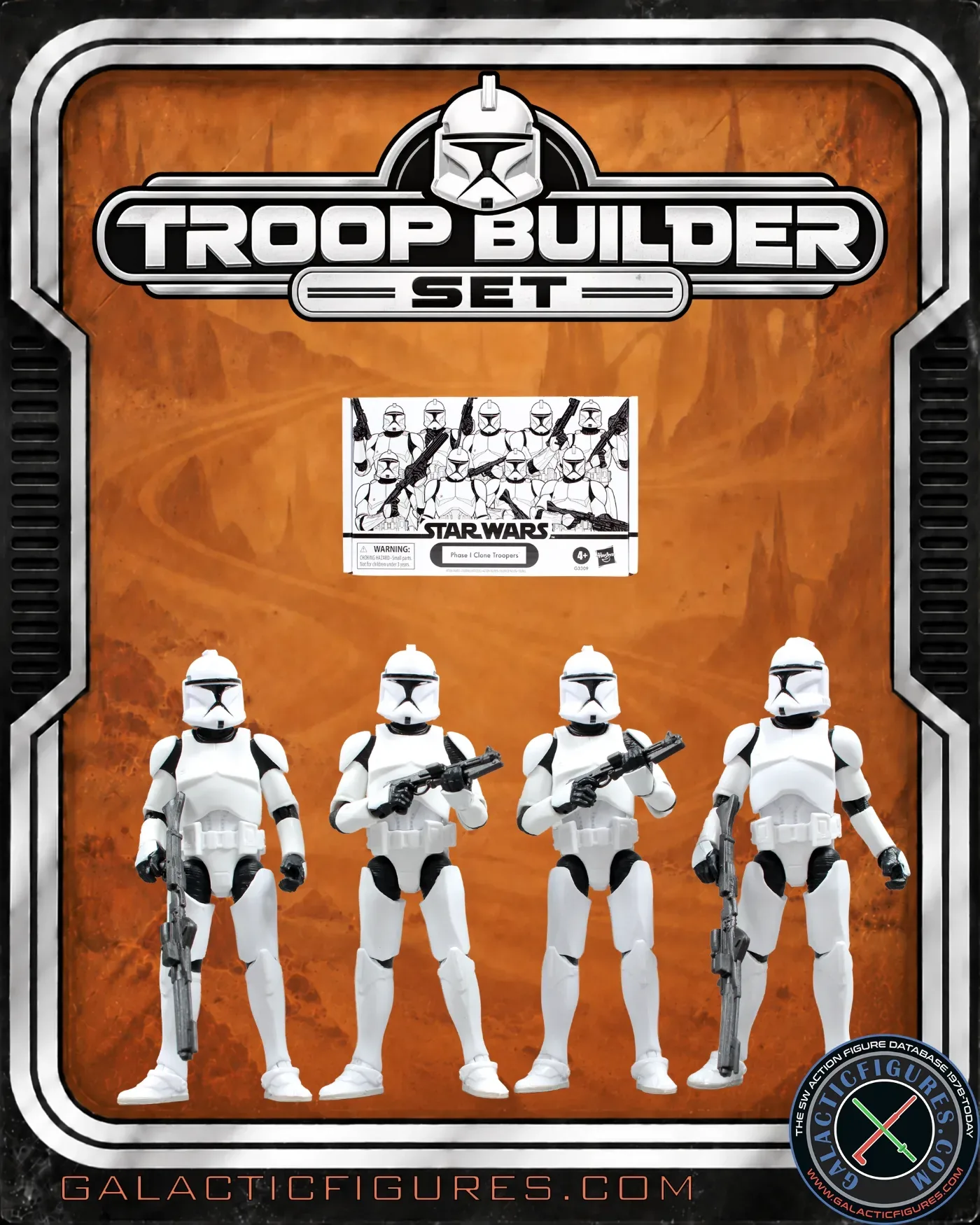 TVC Clone Trooper 4-Pack - Figure Entries!