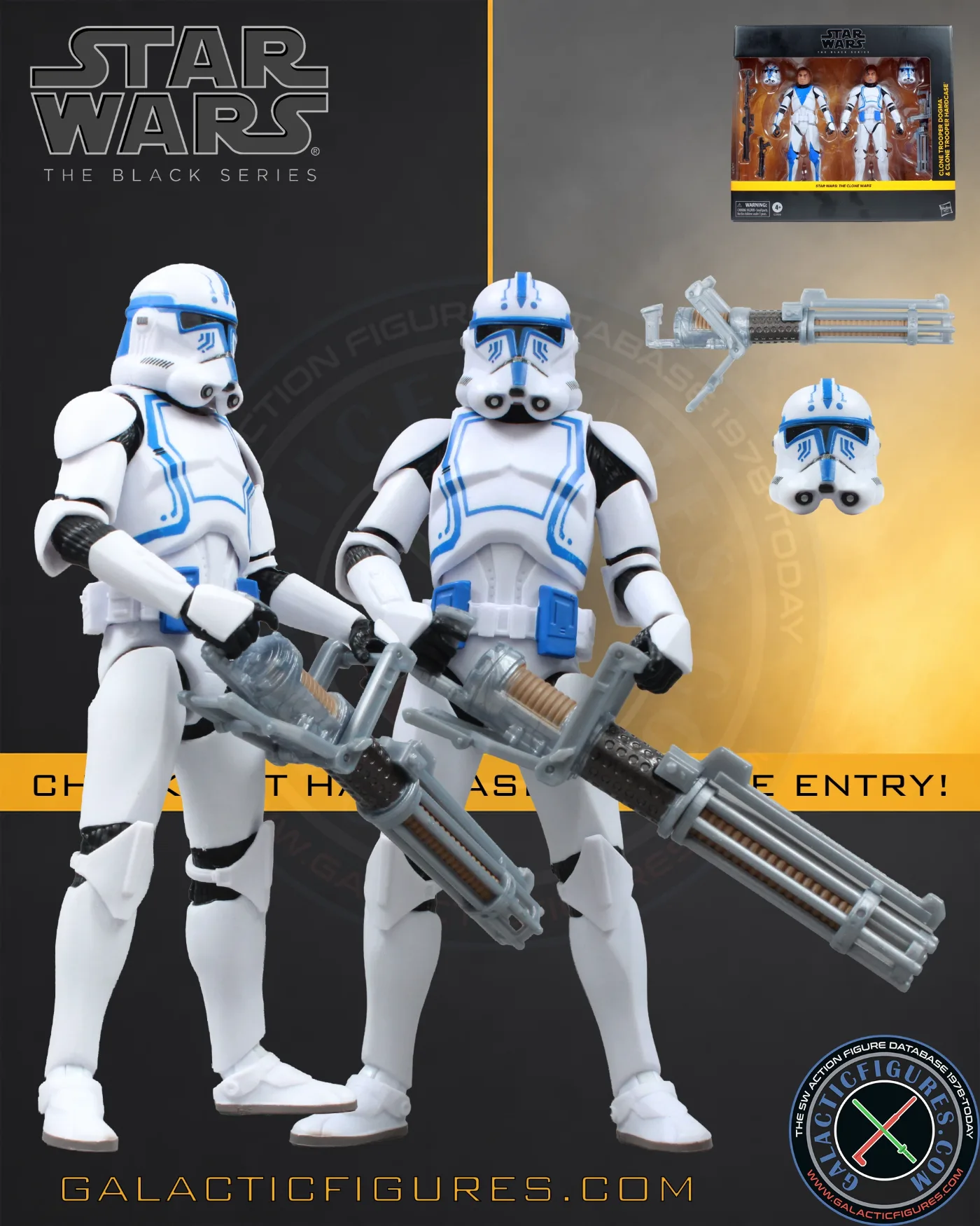 Star Wars The Black Series Clone Trooper Hardcase (Clone Trooper Dogma & Hardcase 2-pack) Is Finally Archived!