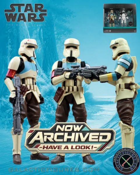 A Closer Look at Star Wars The Black Series Shoretrooper (Scarif Stormtrooper & Magma Stormtrooper 2-Pack)!