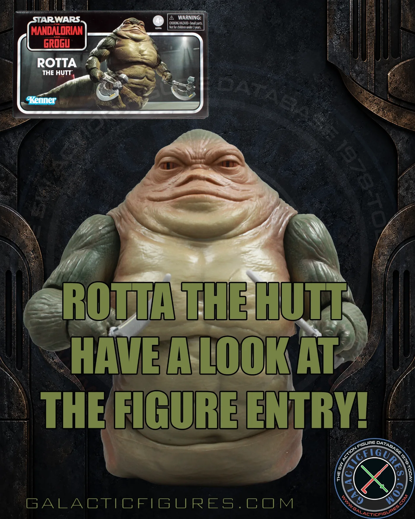 Star Wars The Vintage Collection Rotta The Hutt Just Hit the Archive - And He Wants To Be His Own Man!