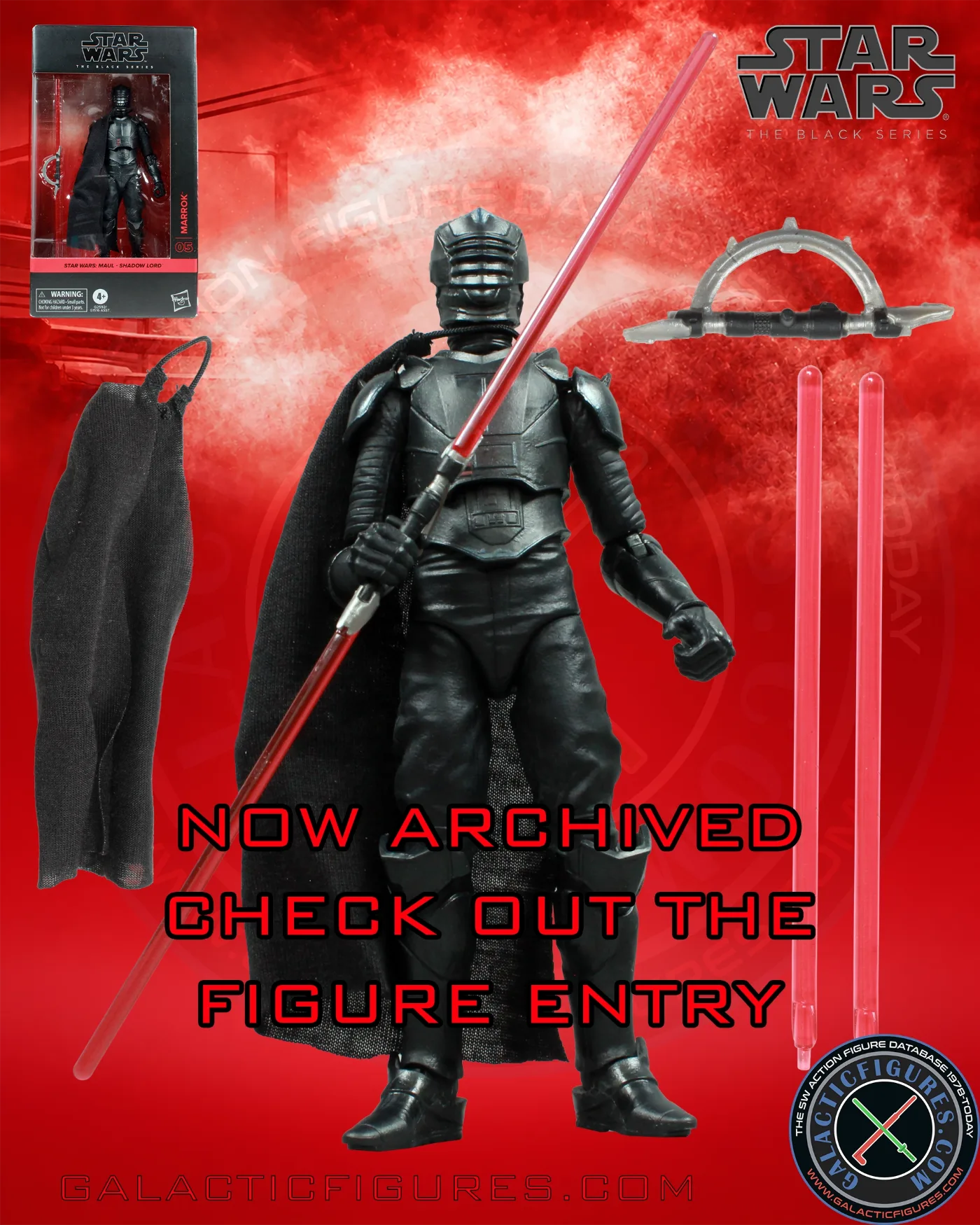 The Black Series #5 Marrok (Maul: Shadow Lord) Entry Is Now Available!