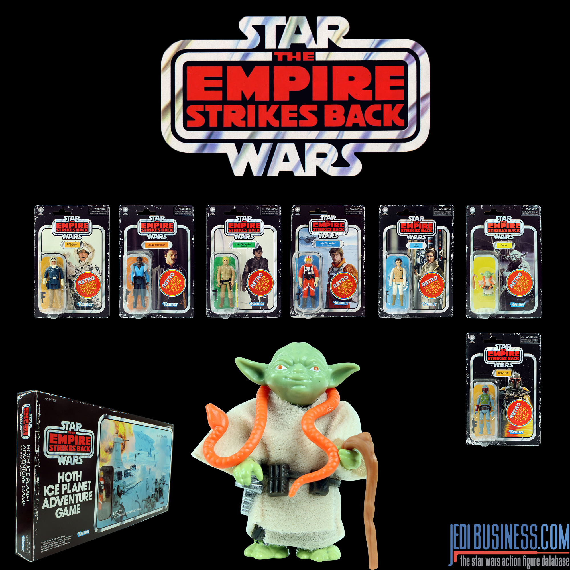 The Empire Strikes Back 40th Anniversary Kenner Retro Collection