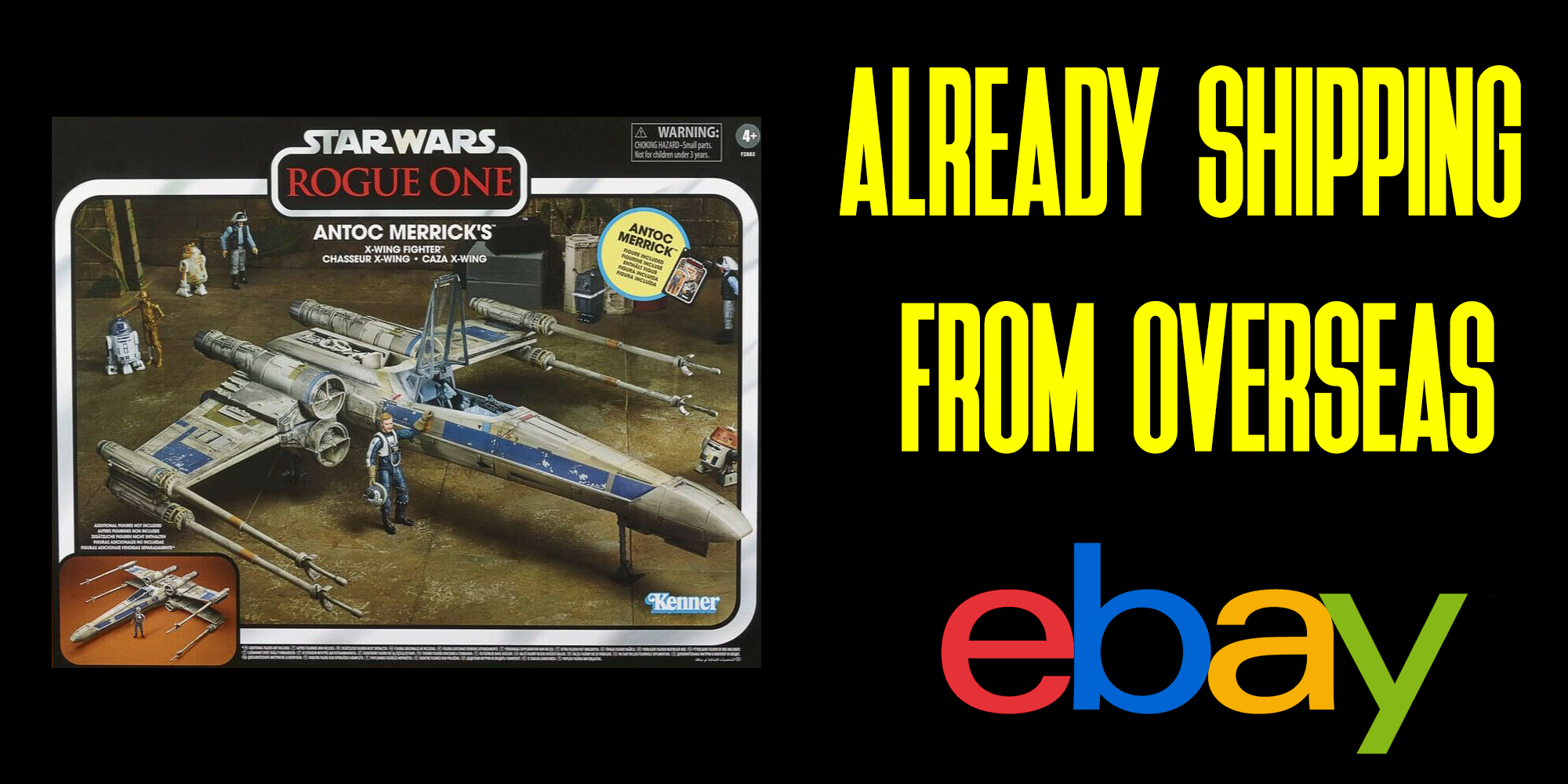 The Vintage Collection X-Wing Fighter (Rogue One) Is Already In Stock Overseas