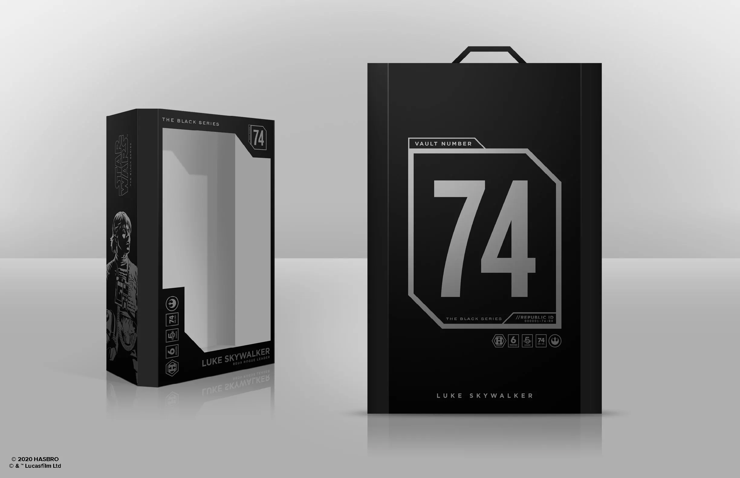 black series packaging