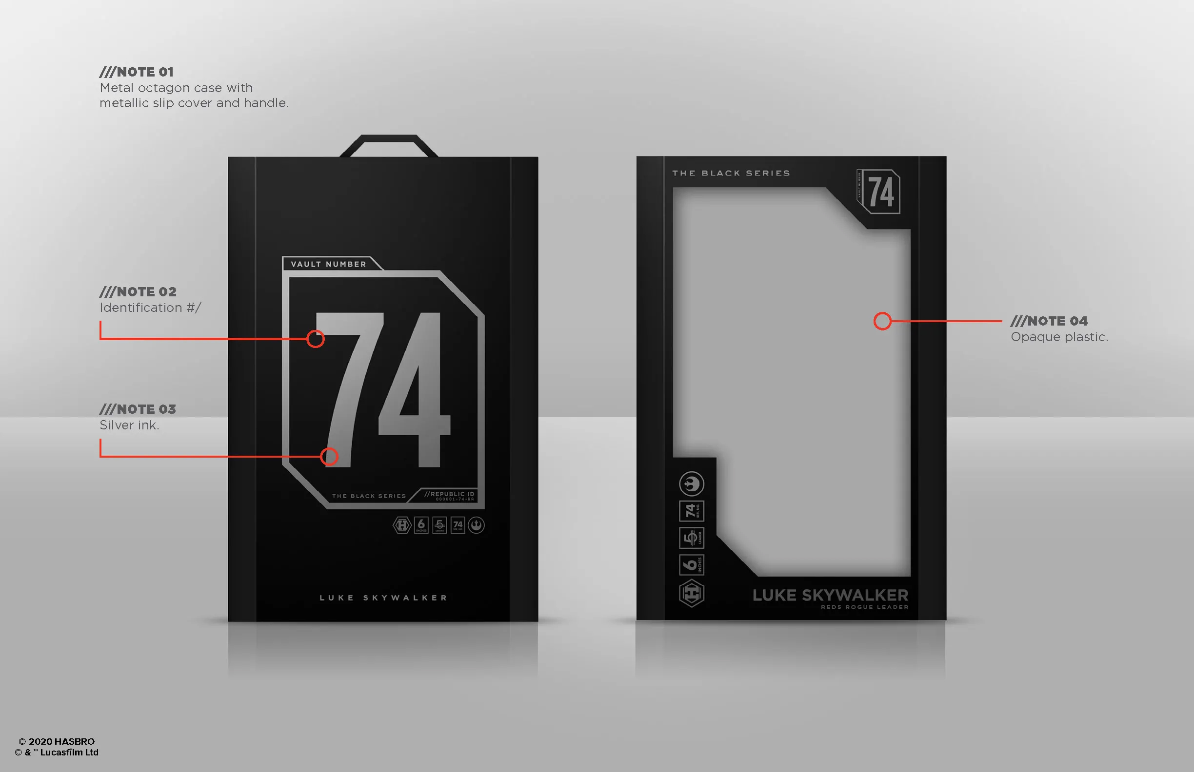 black series packaging