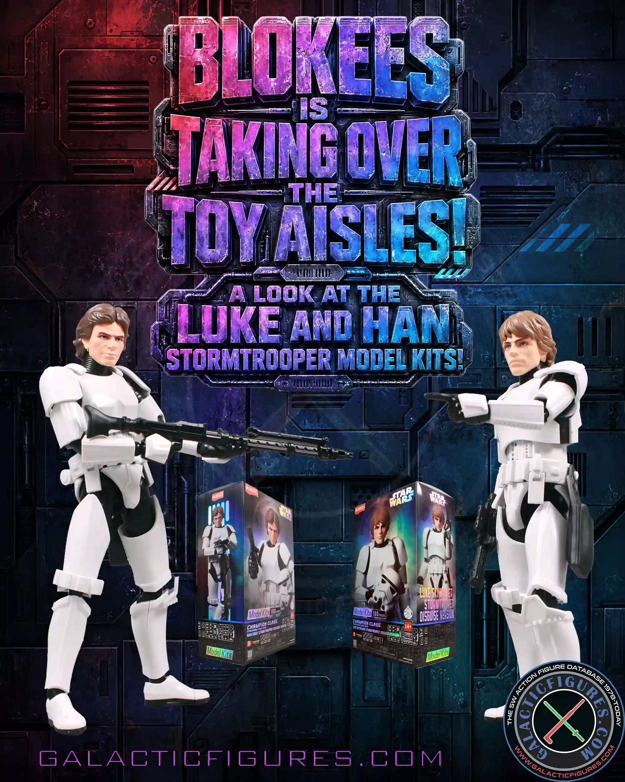 Blokees Storms The Toy Aisle With Amazing Star Wars Model Kits