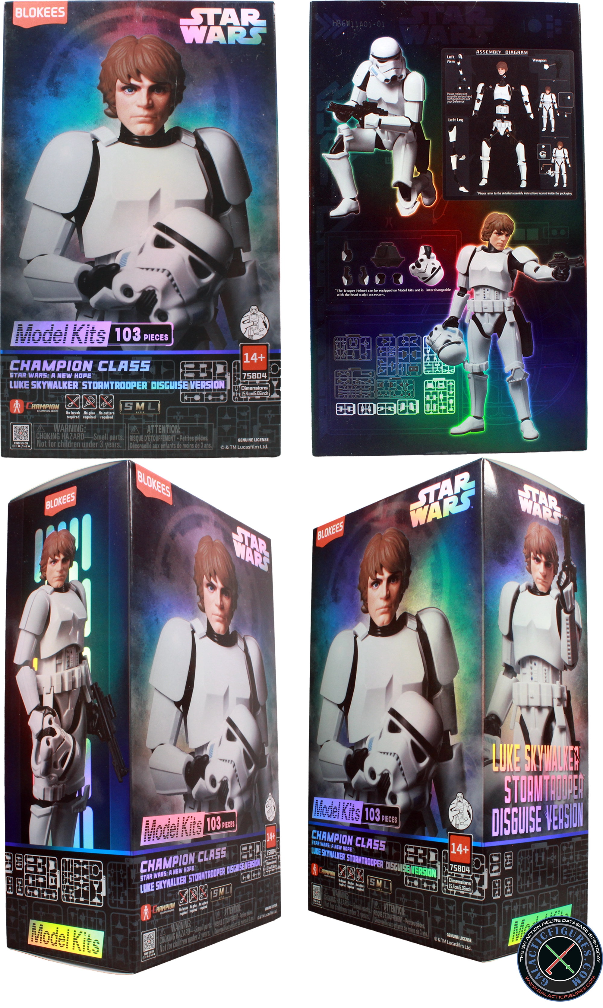 Blokees Luke Skywalker Stormtrooper