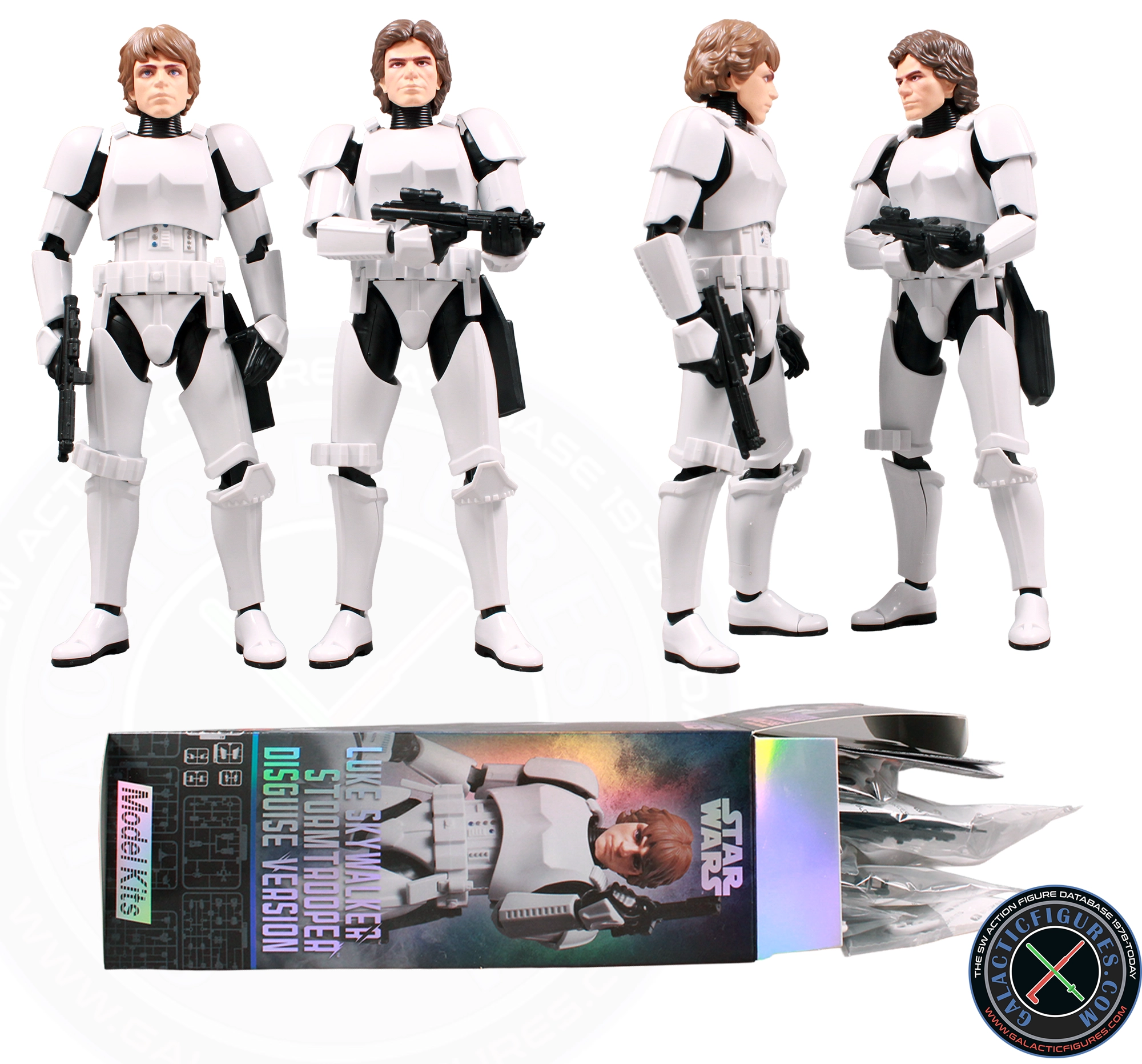 Blokees Luke Skywalker and Han Solo Stormtrooper