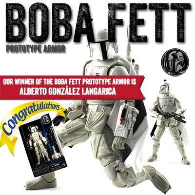 Boba Fett Prototype Armor Winner