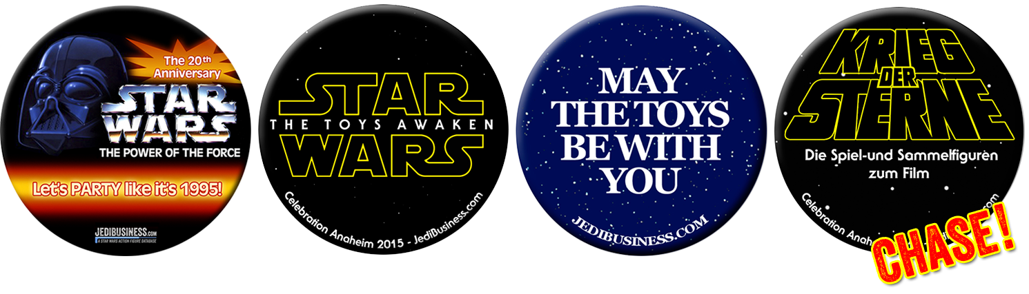 Star Wars Celebration Anaheim Buttons