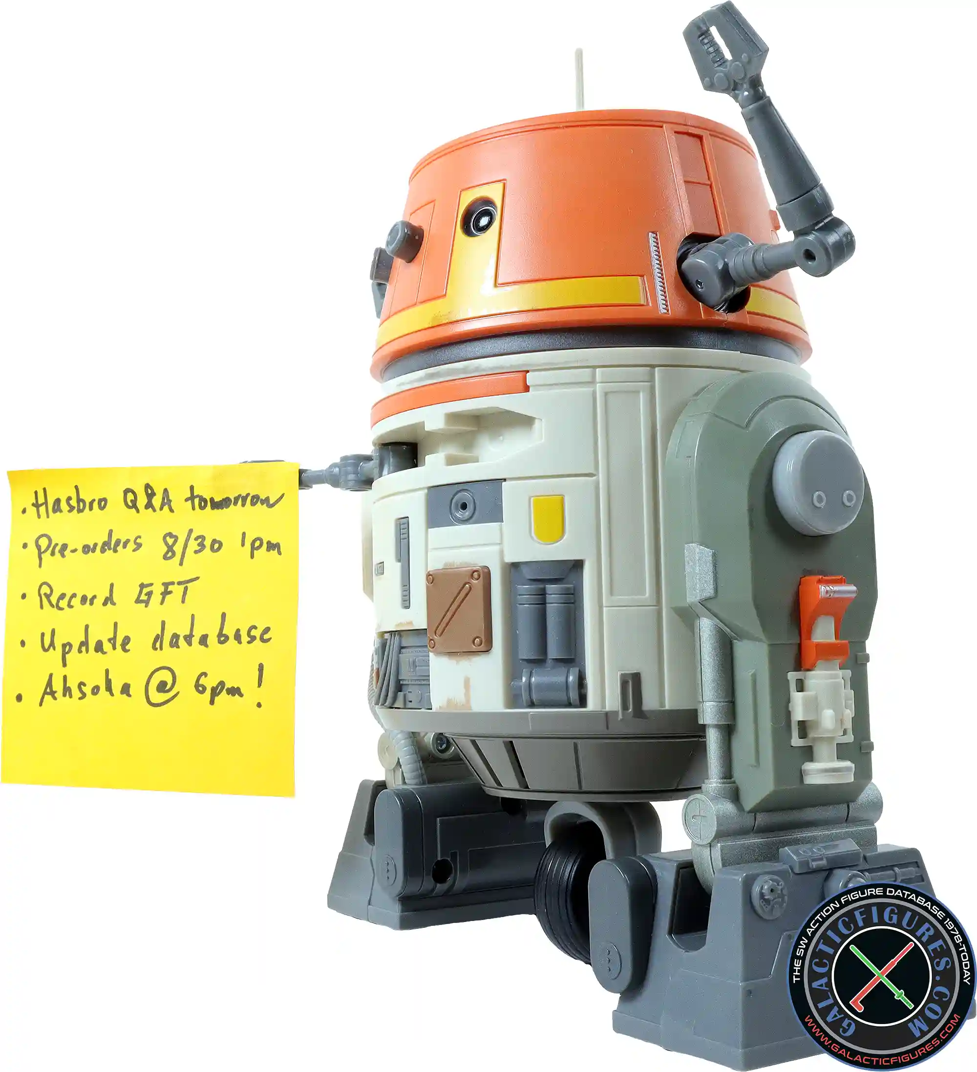 Hasbro's Chatter Back Chopper Star Wars Toy Is An Amusing Rascal For Kids  To Goof Around With