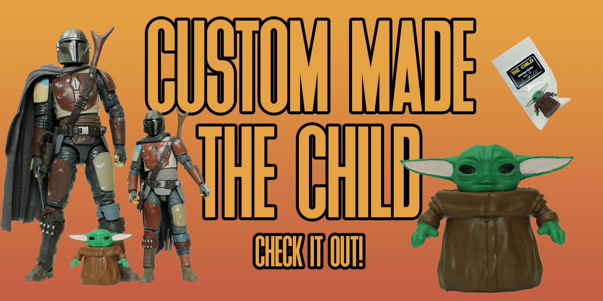 The Child "Baby Yoda" - Custom Made