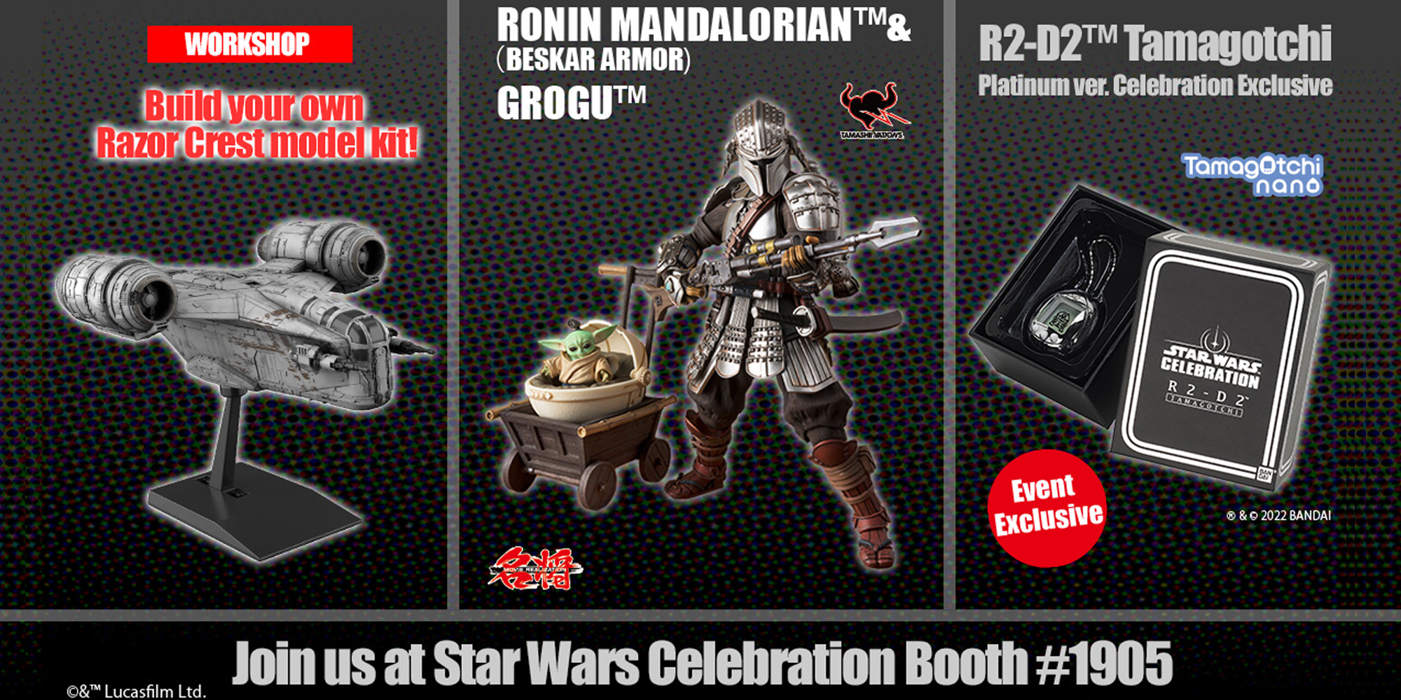 Bandai At Star Wars Celebration 2022