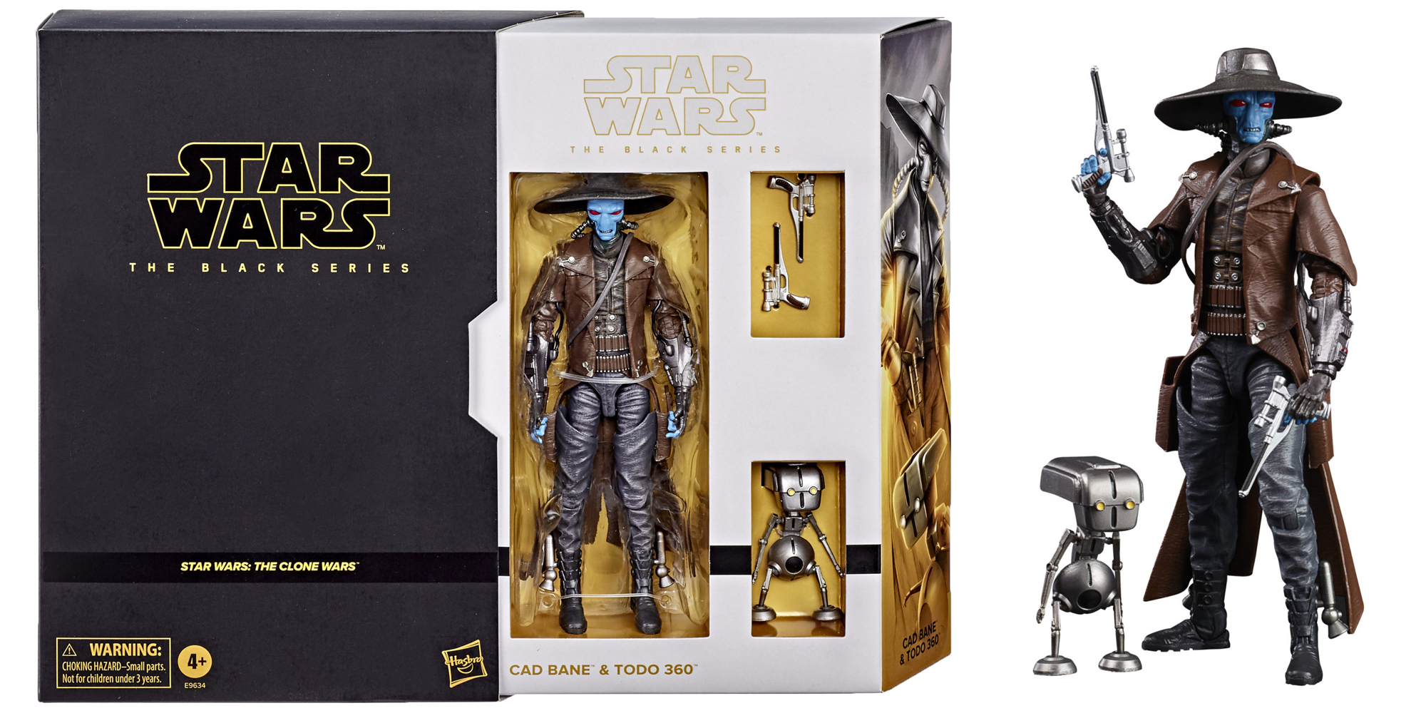 Black Series Cad Bane And TODO 360 Revealed