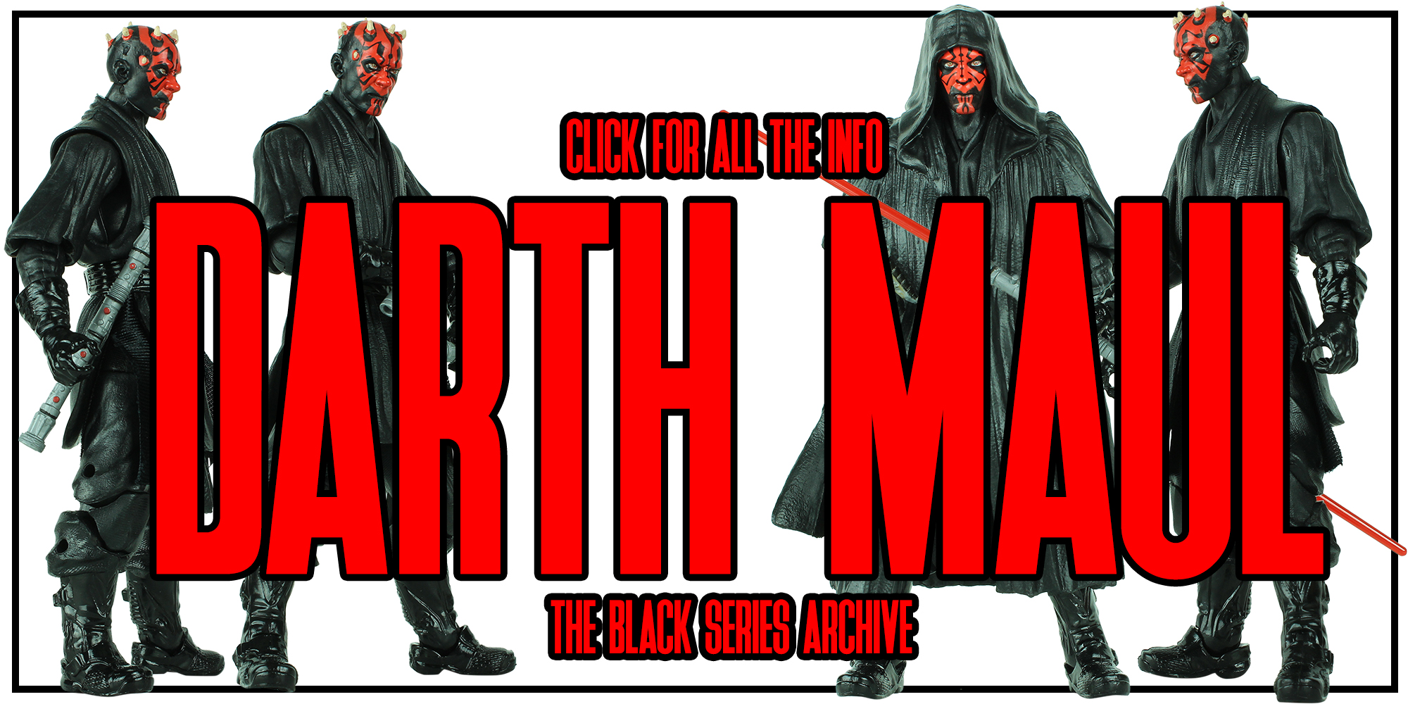 New Addition: Black Series 6" Archive Darth Maul