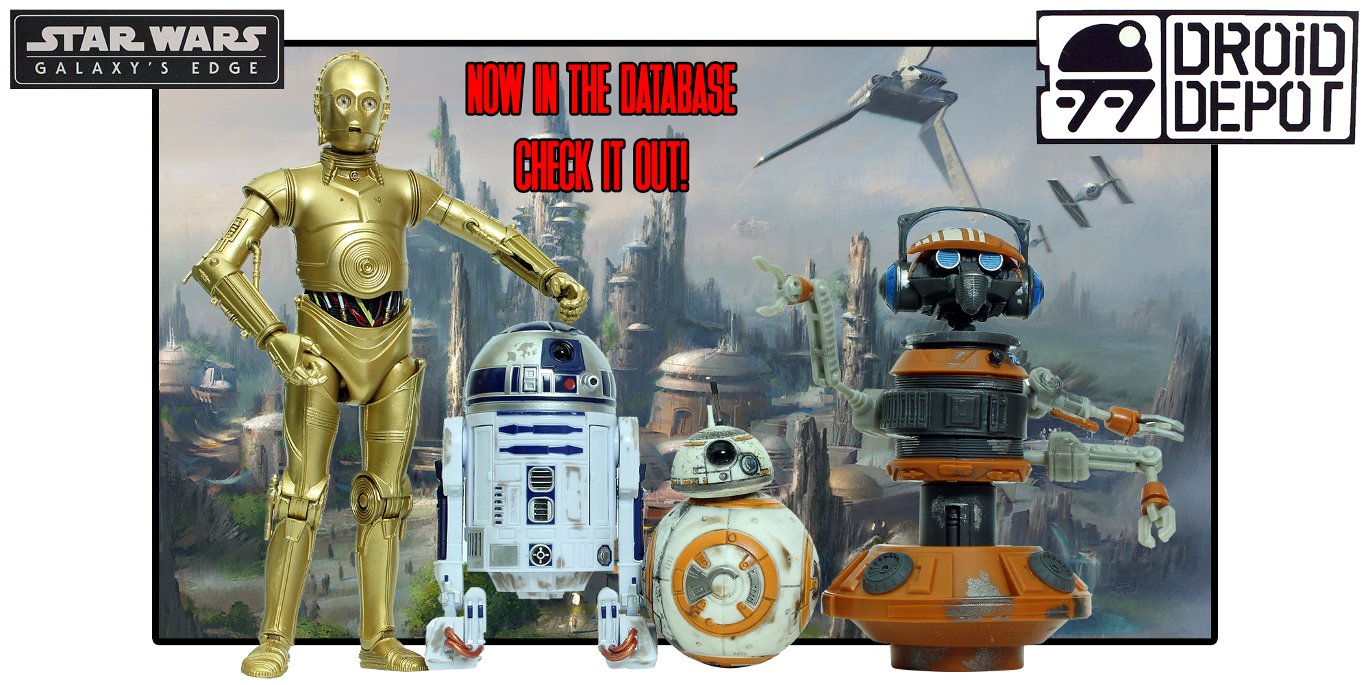 New Addition: Black Series 6" Droid Depot 4-Pack
