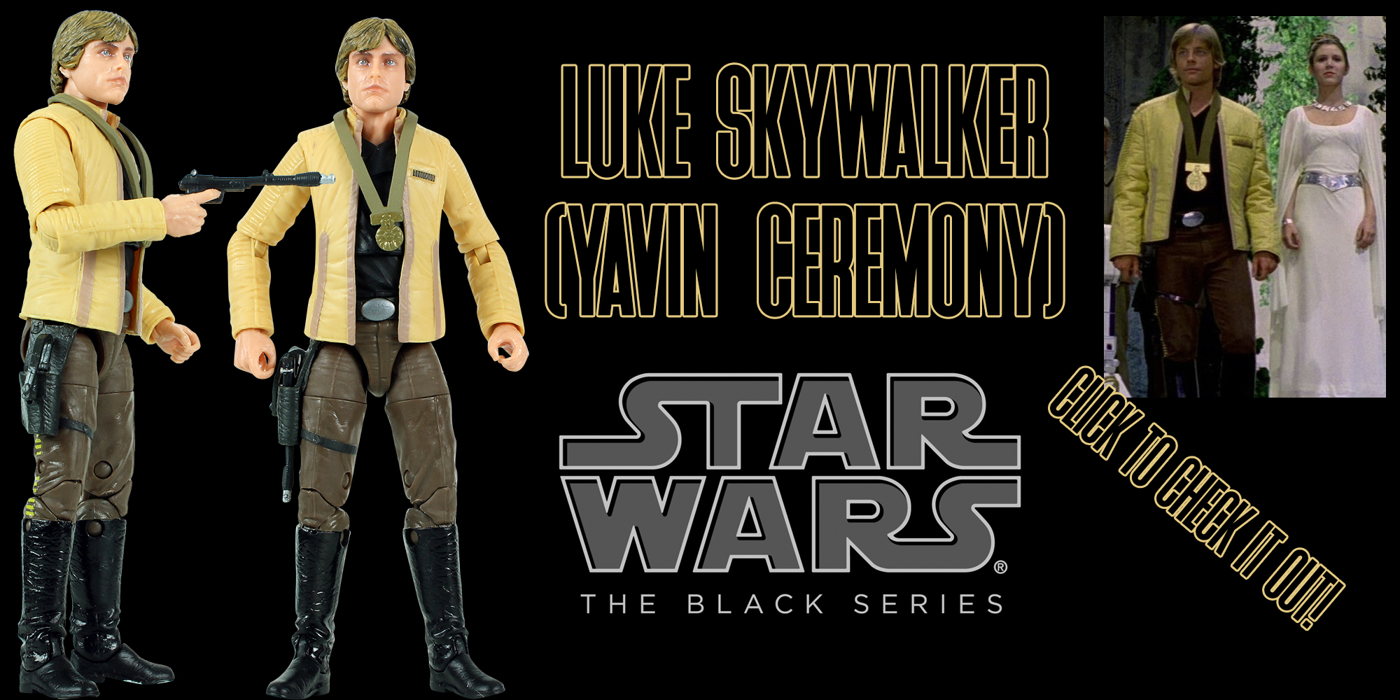 New Addition: Black Series 6" Luke Skywalker (Yavin Ceremony)