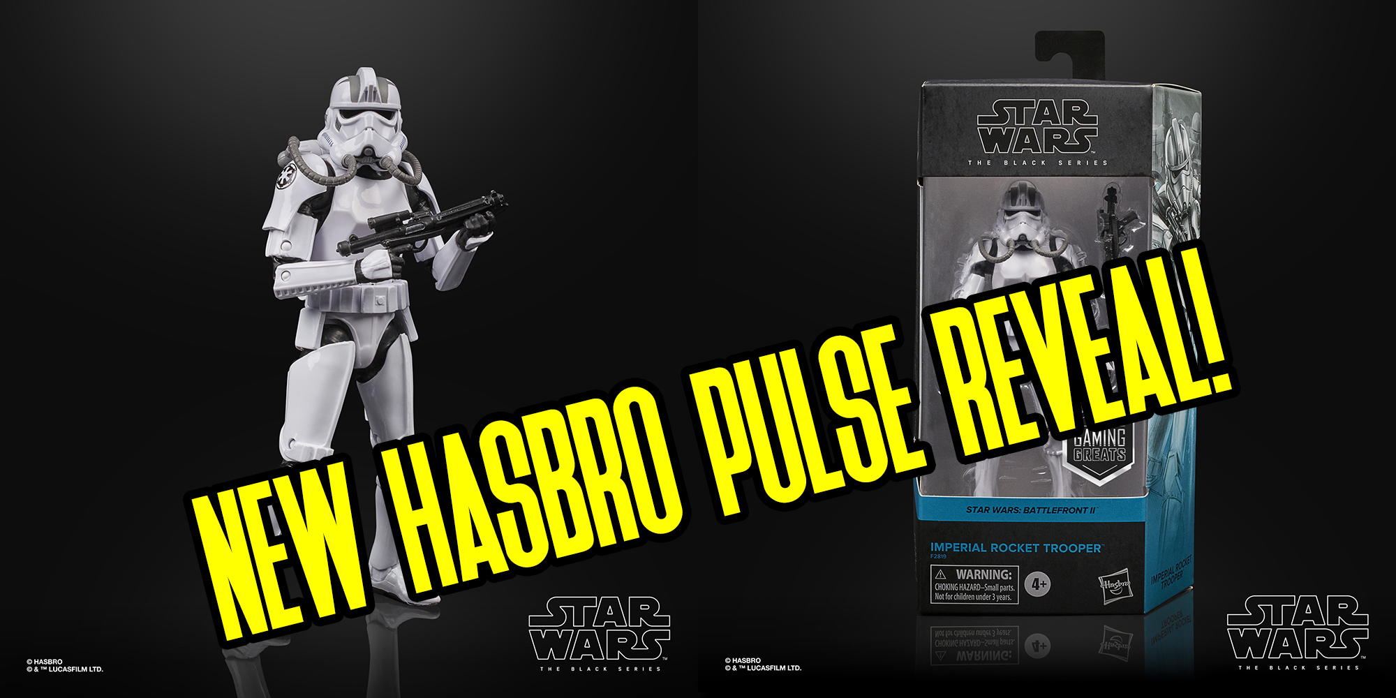 Hasbro Pulse Reveals A 6" Black Series Imperial Rocket Trooper!