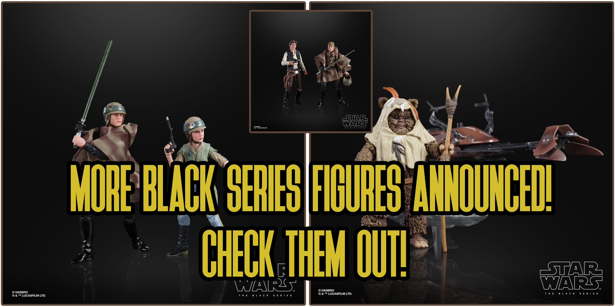 Endor Themed 4-Pack Coming To The Black Series!