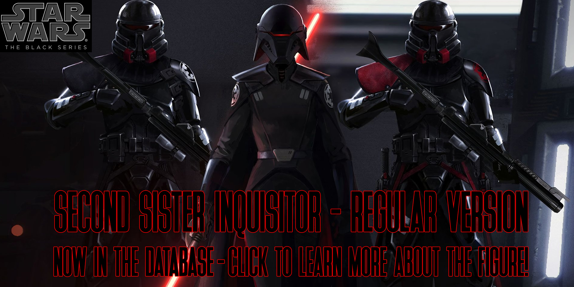 New Addition: Black Series Second Sister Inquisitor (Regular Version)