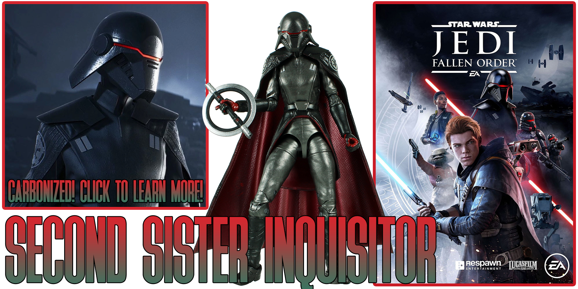 New Addition: Black Series Second Sister Inquisitor Carbonized