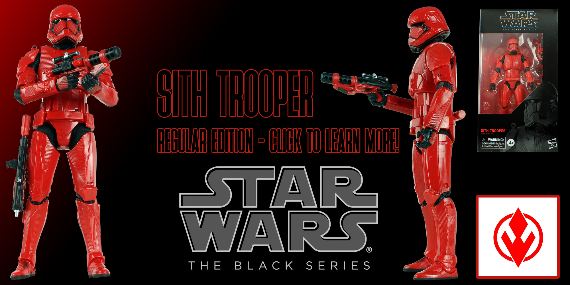 New Addition: Black Series 6" Sith Trooper (Regular Edition)