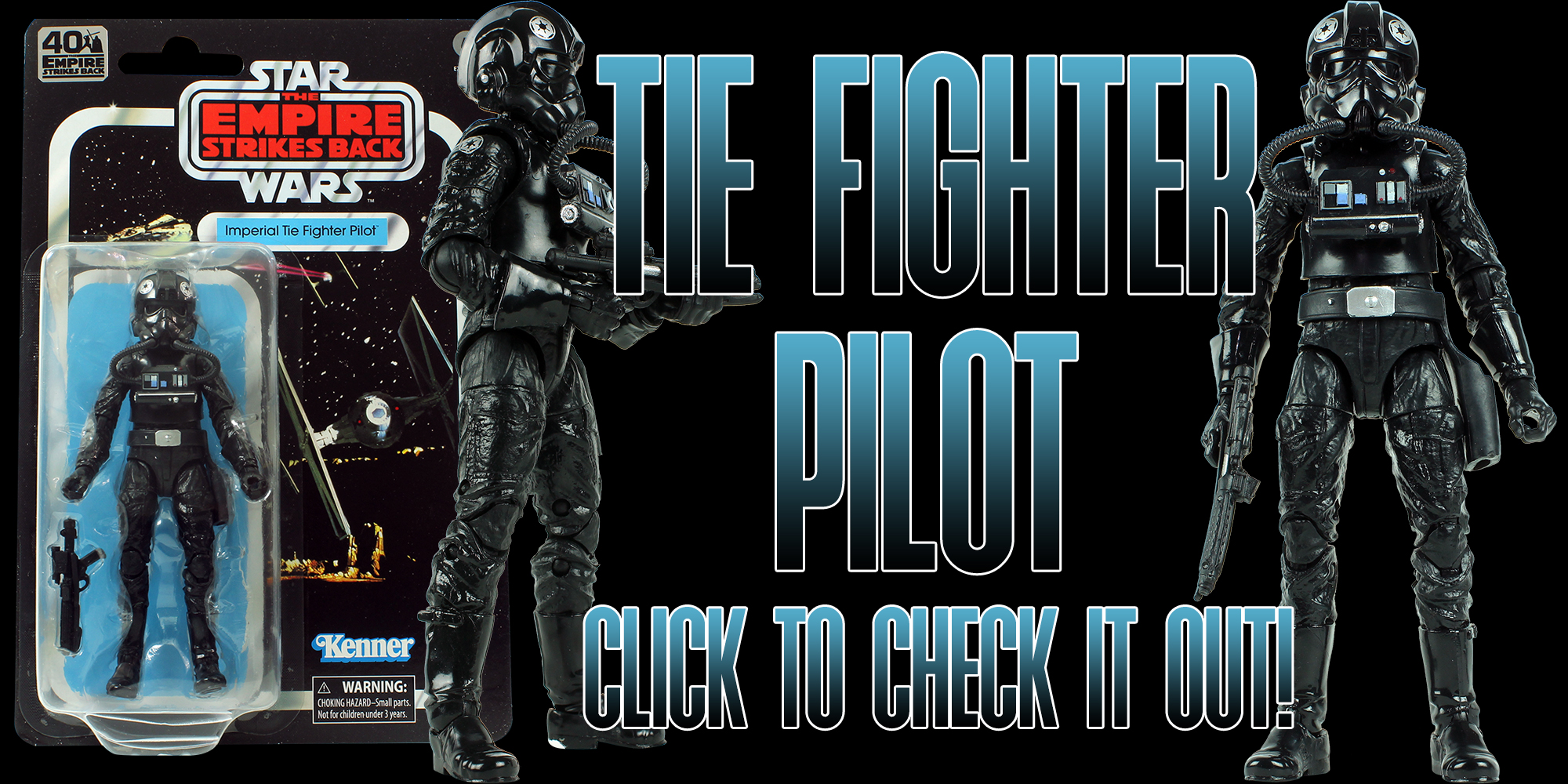 Black Series Tie Fighter Pilot