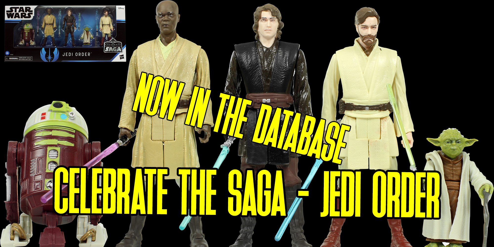 Celebrate The Saga - Jedi Order - Added To The Database!